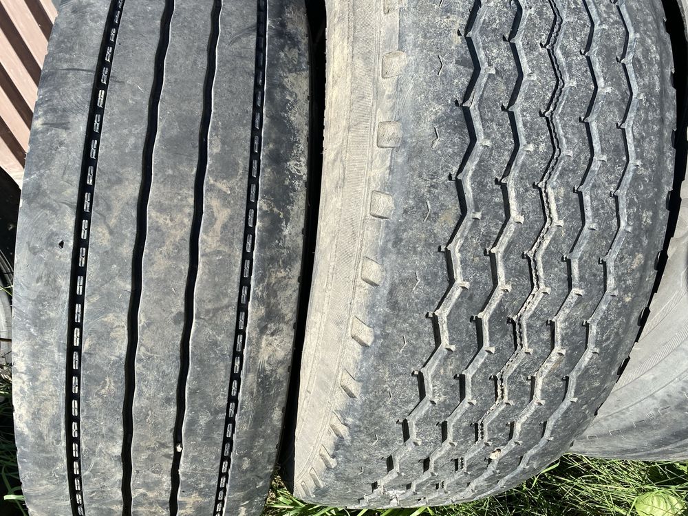 Автошины на тягач и полуприцеп  не дорого