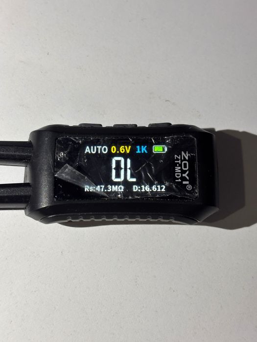 Penseta LCR cu punte ZT-MD1, identificare auto a componentelor, nou