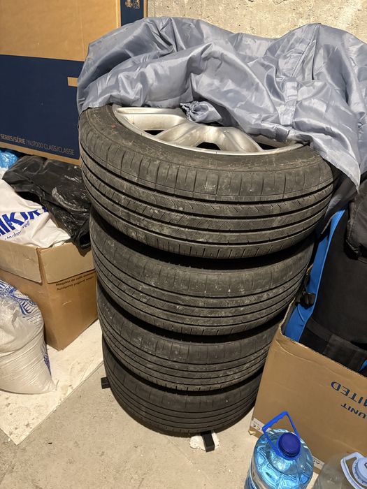 BBS 17”, 5х100 с гуми 215/45/17