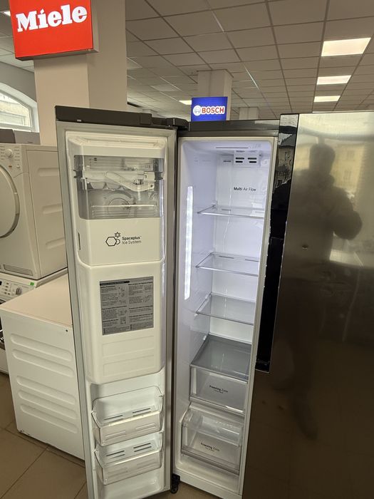 LG Side by Side GSL561PZUZ – No Frost, dozator apă+gheață