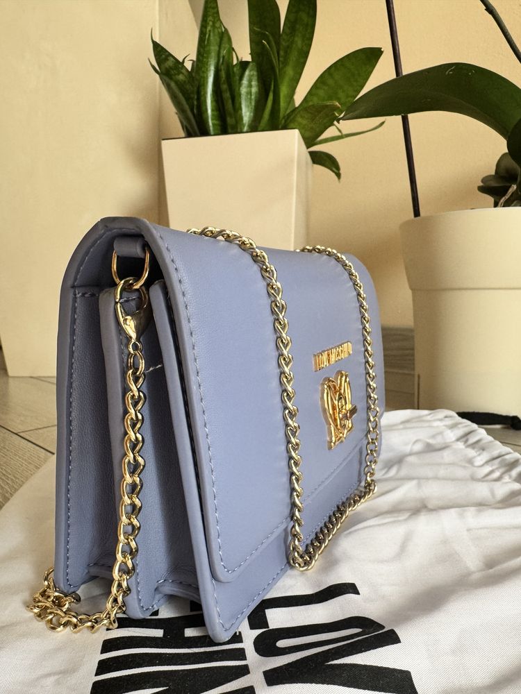 LOVE MOSCHINO Дамска чанта виолетов цвят