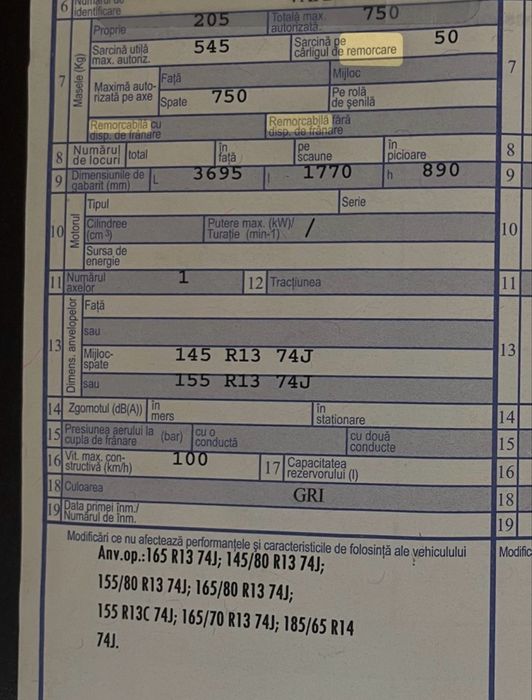 Remorca PONGRATZ TPA U/LPA 250/12 U ,250x125cm interior