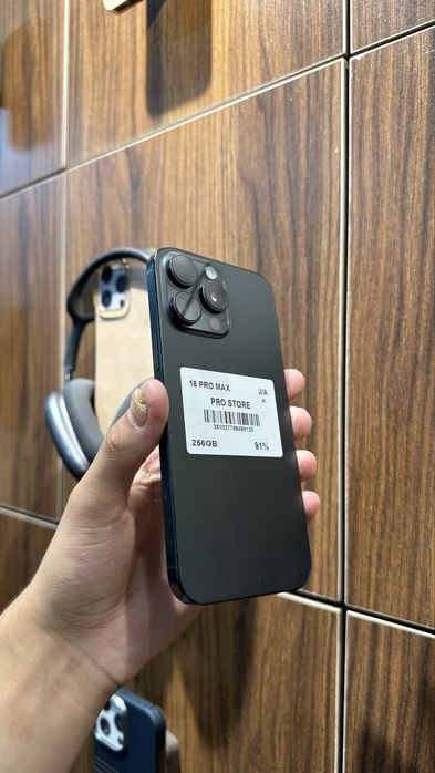 iphone 16 pro 256gb 91% Naxt va Nasiya savdo