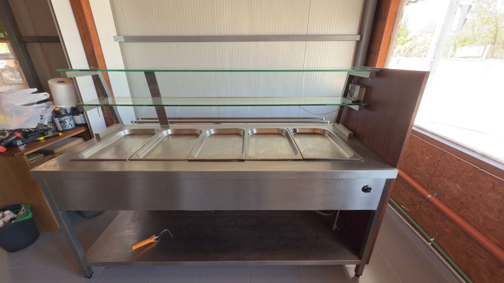 Топла витрина на ток