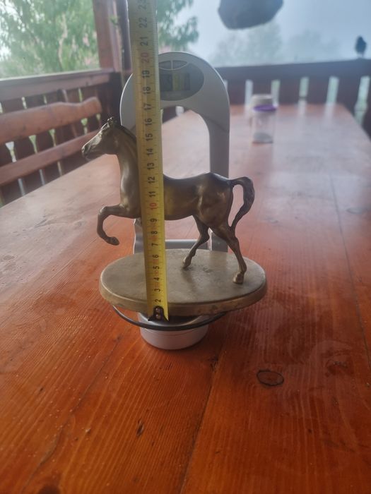 Cal din bronz vintage