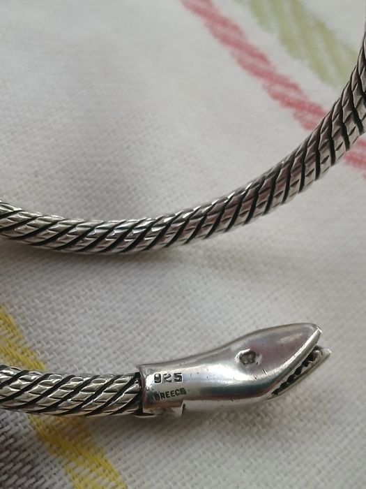 Bratara argint masiv 925 Grecia