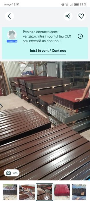 Tabla cutata acoperiș