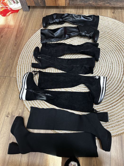 Дамски чизми ,предимно 35 номер