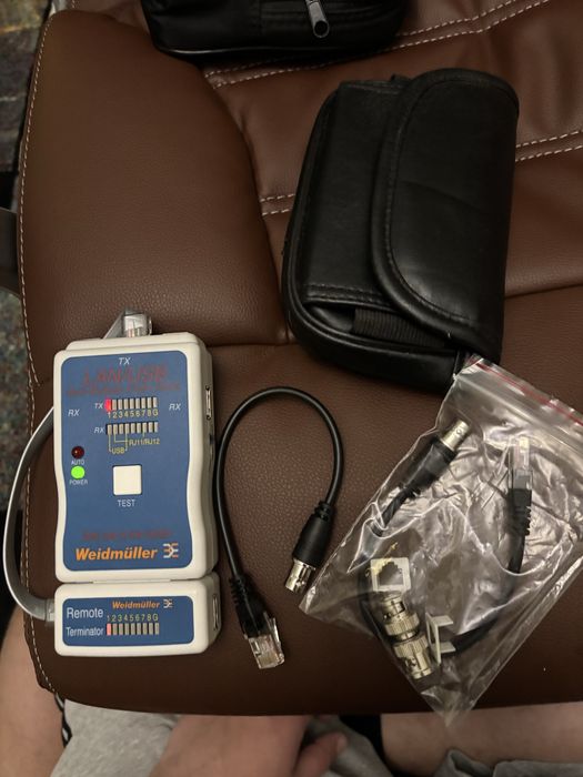 Weidmuller tester retea LAN si USB