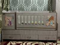 кровать детский и шкаф детский в комплекте в идеальном состоянии