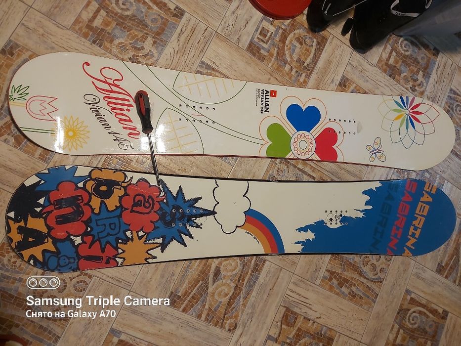 Сноуборд женский.