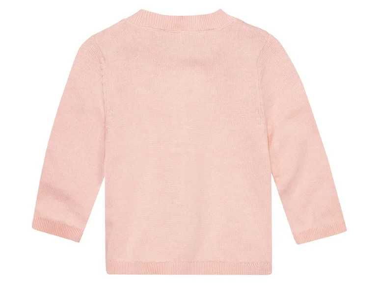 Lupilu Cardigan tricotat roz, 12-24m