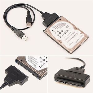 Cablu adaptor SATA la USB 2.0 hdd ssd laptop 2.5 inch