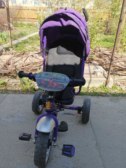Детский велосипед коляска