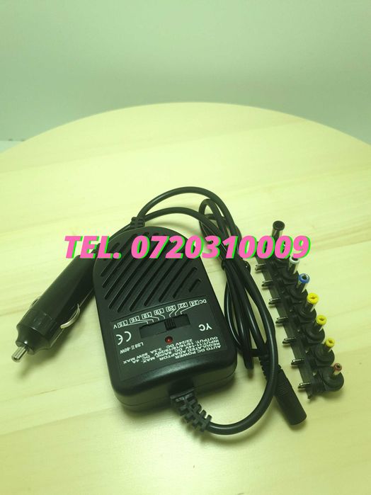 Incarcator Universal De Masina Auto Dc Adaptor Alimentare Notebook La