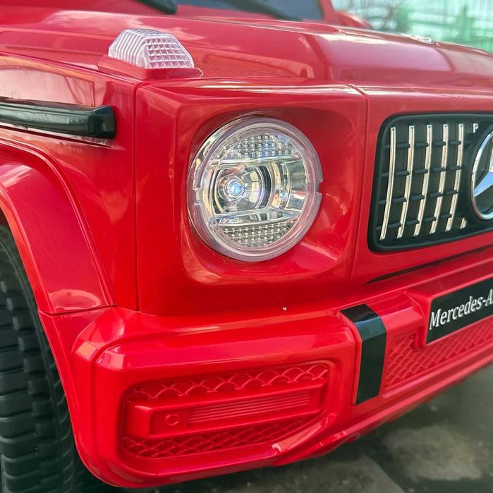 NOU Masinuta electrica Mercedes G63 AMG 70W 12V PREMIUM Scaun Piele