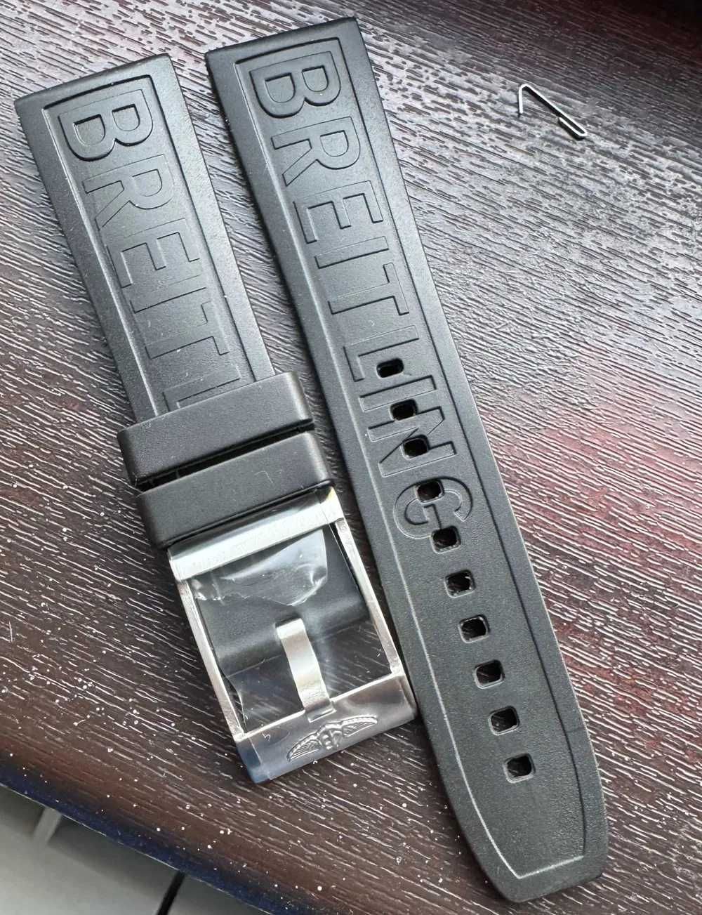 Curea silicon de 22 mm latime pentru ceas Breitling