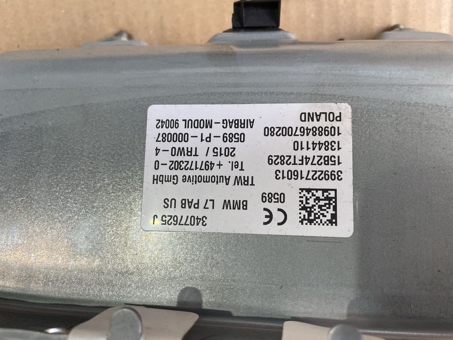 Еърбег/ колан БМВ 4 серия, Ф36 (airbag bmw f36)