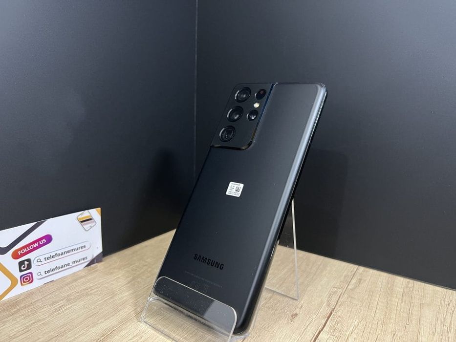 Samsung Galaxy S21 Ultra 128Gb Phantom Black Second-Hand Foarte Bun 3