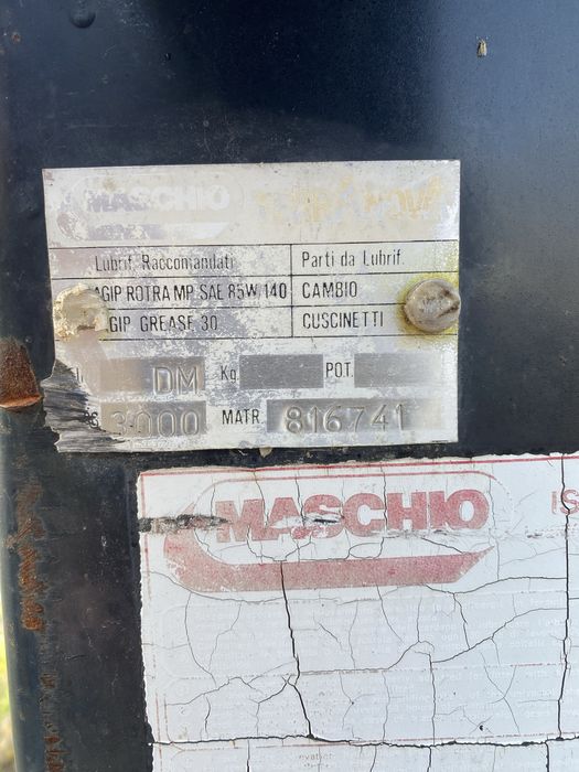 Активна брана  Роторна  фреза Maschino DM3000