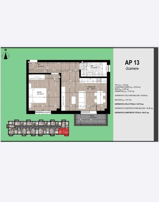 Apartament 2 camere OTOPENI. Direct Dezvoltator!
