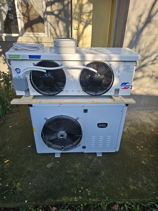 Instalatie frigorifica  de congelare 20= 30 mc.