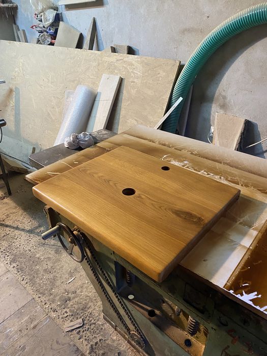 Blat lavoar baie lemn masiv stejar cires paltin