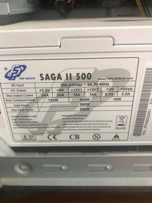 Gaming PC intel i7 GTX 750Ti 16 Ram