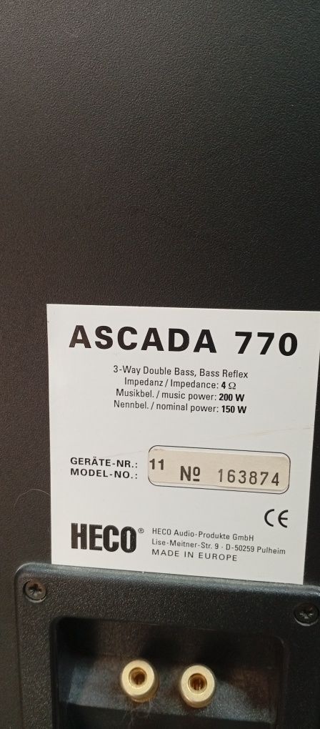 Тонколони Heco ASCADA -770