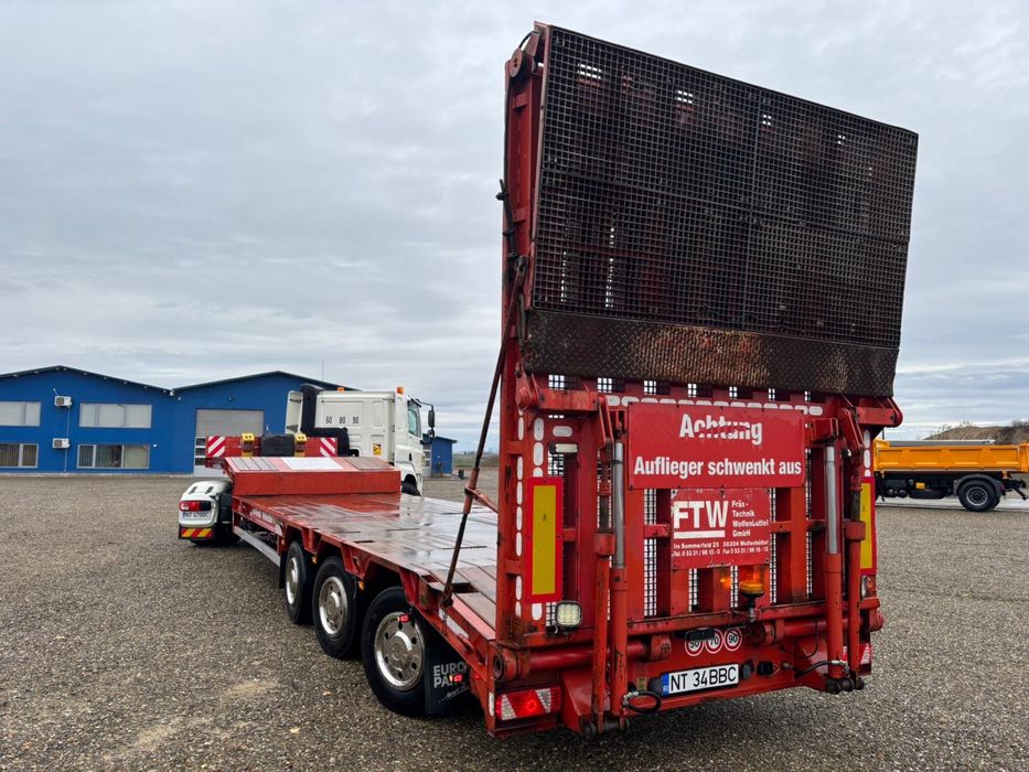 Trailer Goldhofer 2 axe viratoare