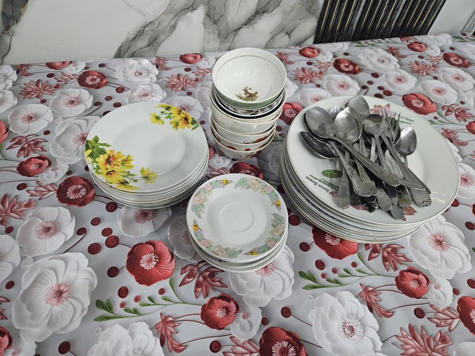 Даром отдам посуду