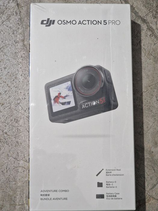 Dji OsmonAction 5 pro Adventure combo