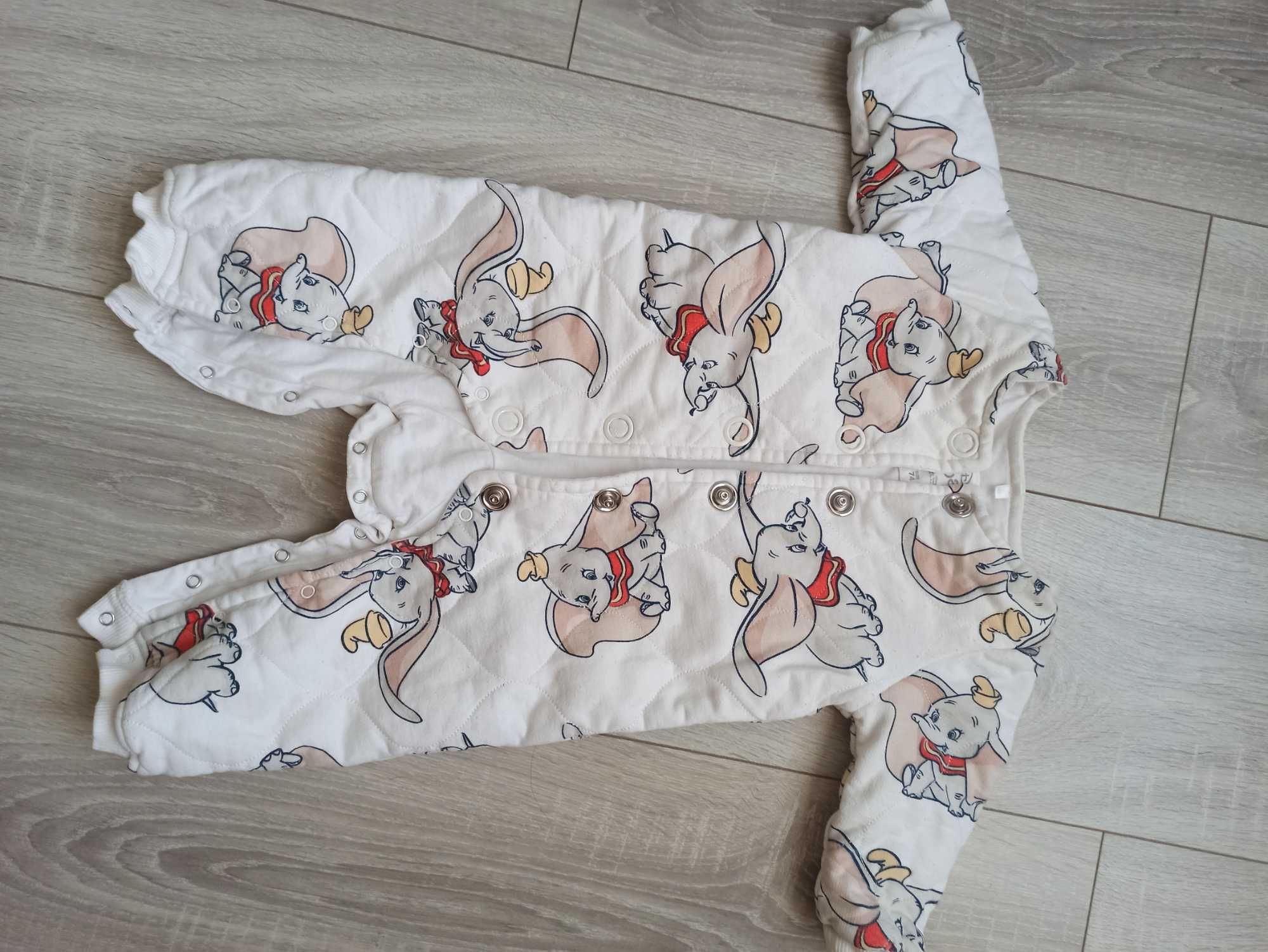 Sac de dormit cu picioare/ pijama salopeta groasa mărime 74