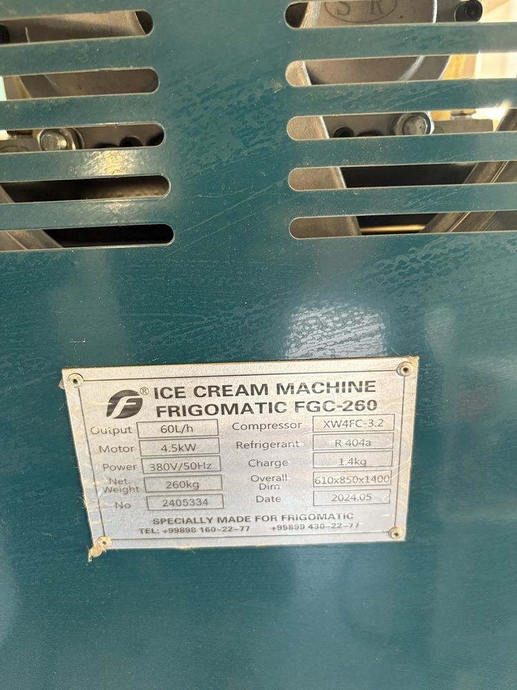 Frigomatic 2024 , 4 oy ishlagan