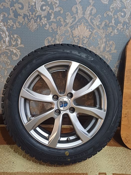 Титановый диска и зимний балон