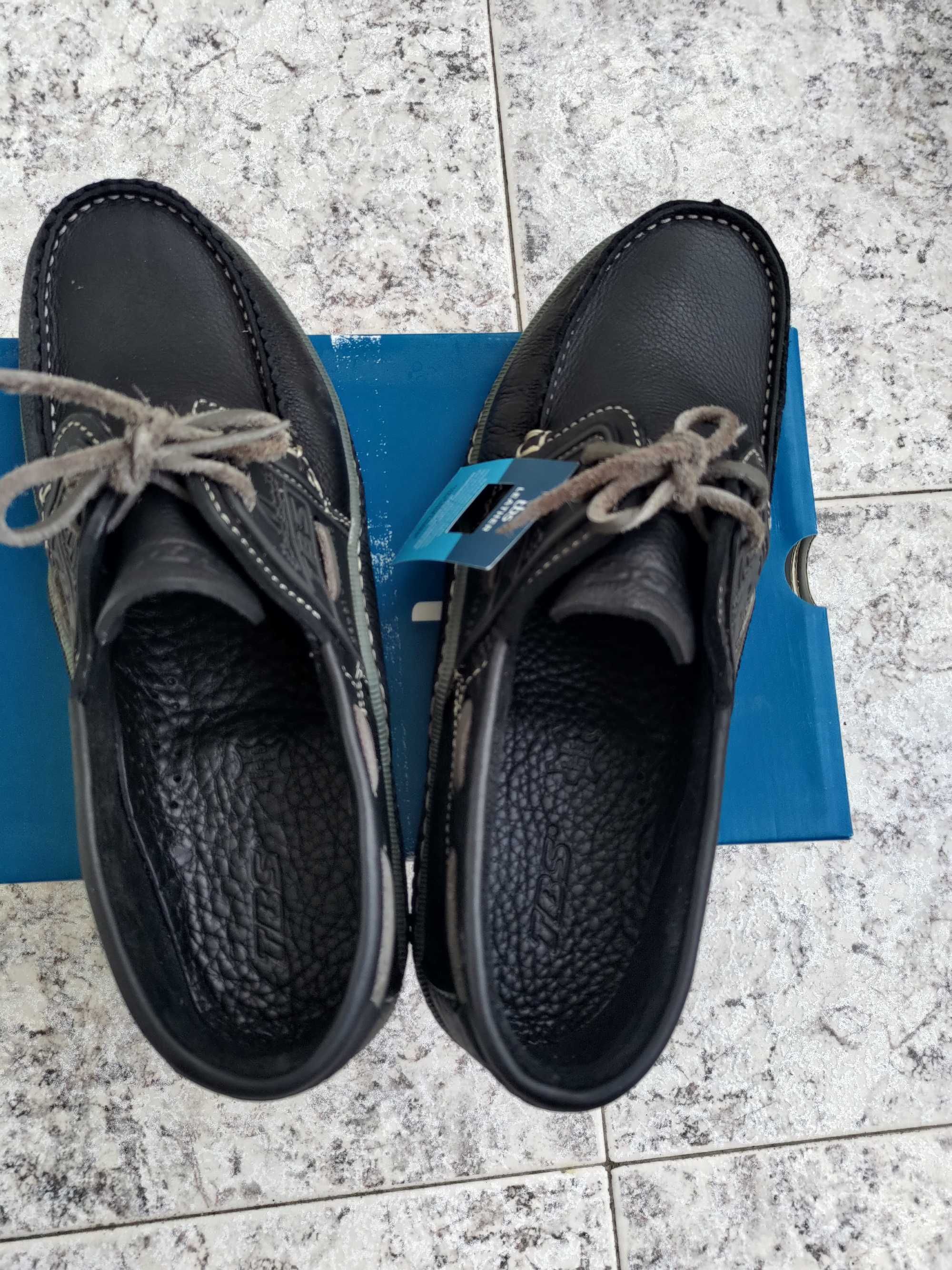 Мъжки кожени обувки TBS