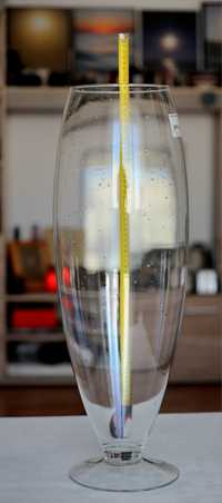 Vaza sticla pt podea inaltime h=67cm