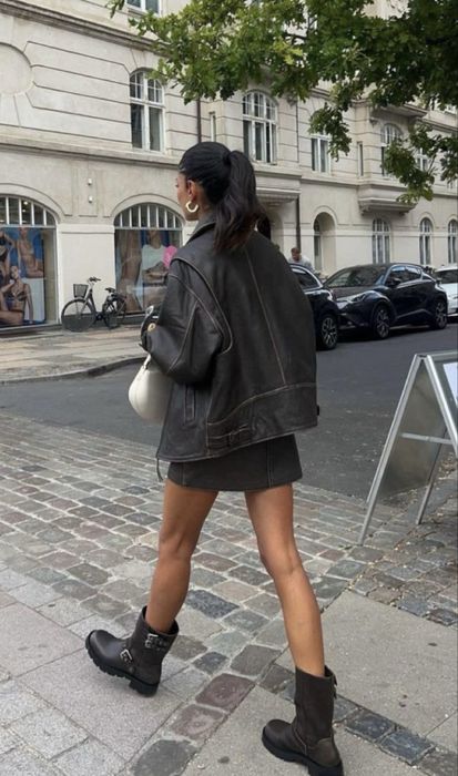 Ултрамодерни байкърски ботуши Ioannis естествена кожа