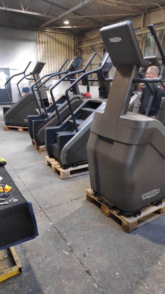 Technogym scara rulantă climber