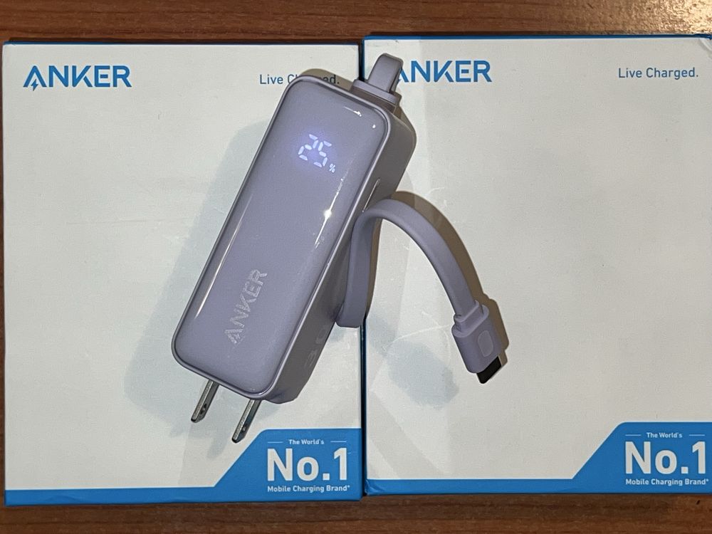 Anker powerbank 2в1 с Блоком зарядки 30w