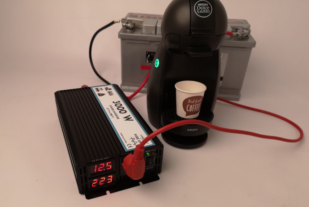 Invertor sinus pur 12 V sau 24 V -220 V duce orice electocasnic/aparat