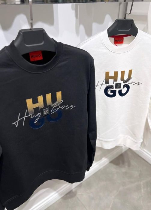 Bluza neagră HUGO BOSS