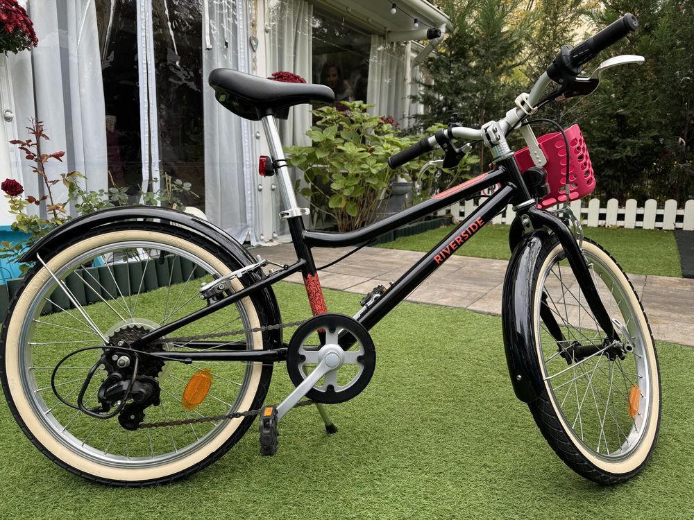 Bicicleta 20” Rockrider 500 copii, IMPECABILA, NOUA, jumatate de pret