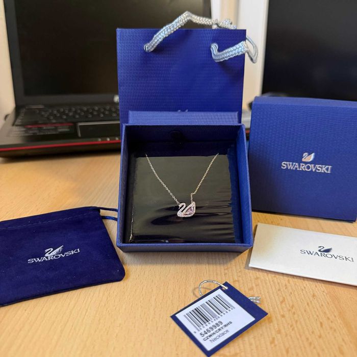 Lantisor Swarovski Rose/Gold Premium