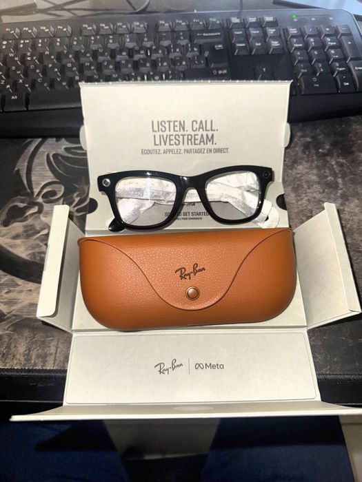 Ray ban meta прозрачный