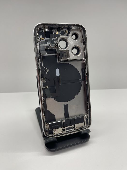 Carcasa spate rama iPhone 14 pro Silver originala