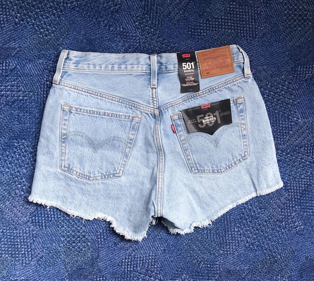 НОВИ Levi's / Levis 501 Shorts ОРИГИНАЛНИ дамски къси дънки - 28 и 32