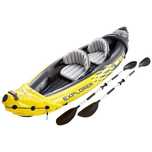 Надуваем двуместен каяк Intex Explorer K2