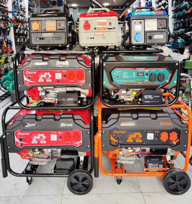 Генератор движок Generator Dvijok 1кв-10кв