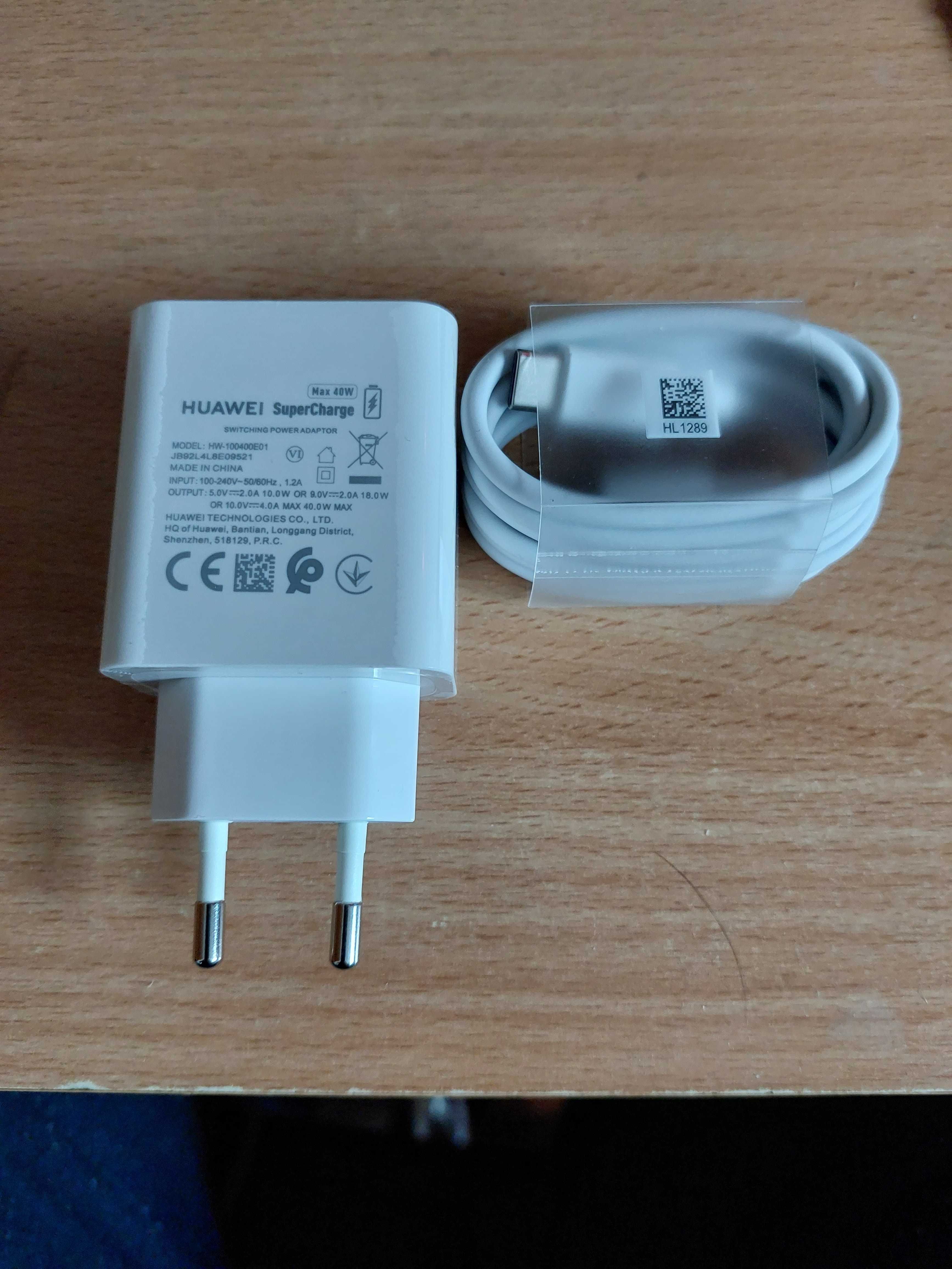 Incarcator retea Huawei CP84 Super Charge, Max 40W, USB Type-C, white